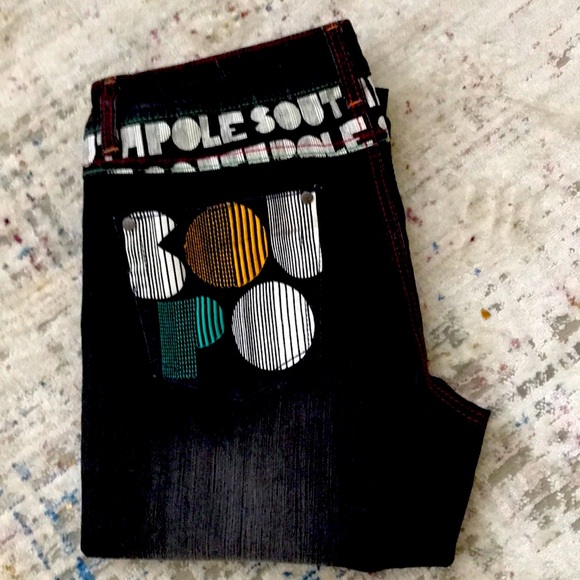 SouthPole faded black jeans - Gently worn - No rips/tears or snags Size 11 - $32 - Picture 1 of 13